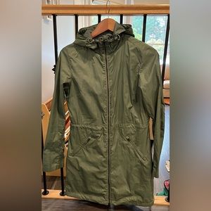 North face rain coat